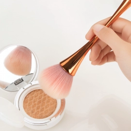 Rose Gold Powder Blush Brush Professional Make Up Brush Large Cosmetic Face  Cosmetic Face  Make Up Tool